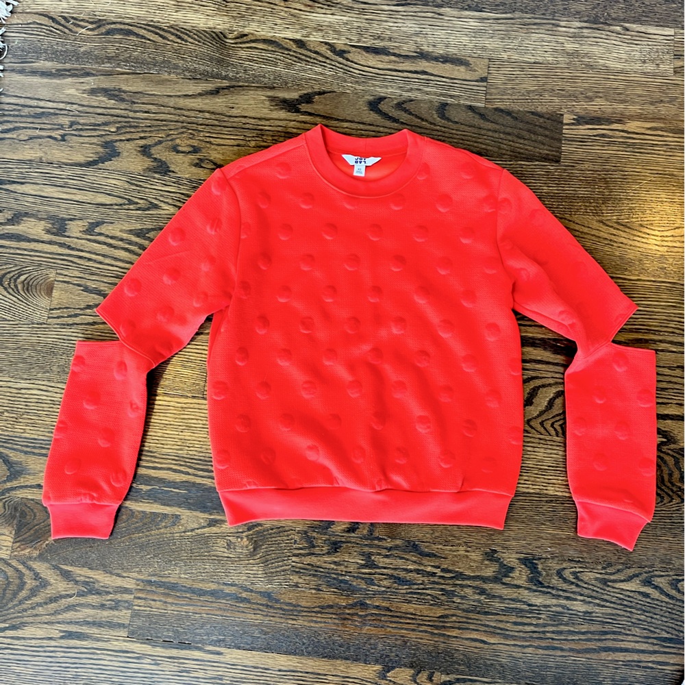 Orange-Red sweat shirt